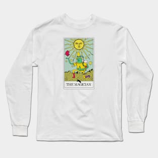 Magic Man Tarot Card - Adventure Time Long Sleeve T-Shirt